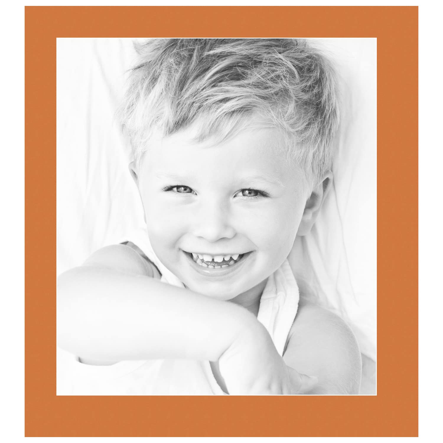 17x19 Tangerine / Octoberfest Custom Mat for Picture Frame with 13x15 opening size (Mat Only, Frame NOT Included)
