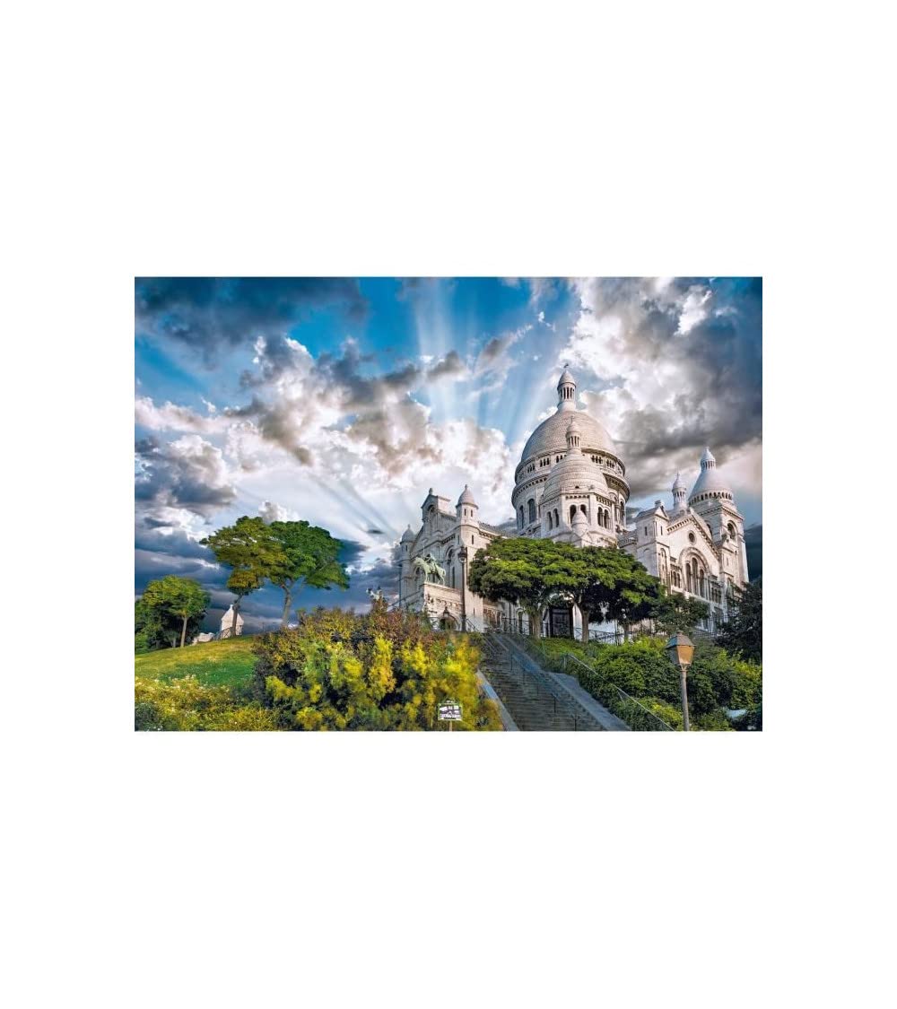 Amazon.co.jp: 1000ピース ジグソーパズル Clementoni モンマルトル