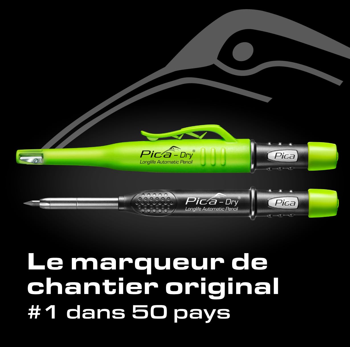 Pica DRY Bundle avec 1x Marker + 1x Minen-Set Nr. 4020