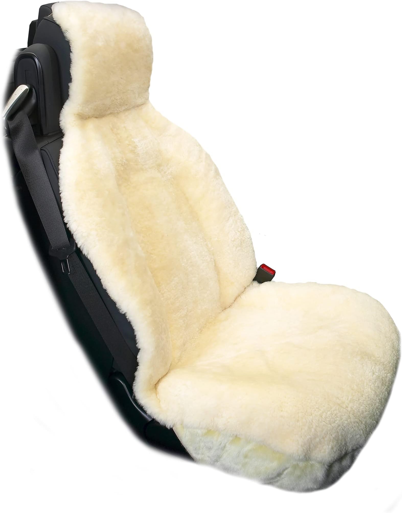 Alpena Masque 63811 Black Sheepskin Seat Cover Automotive