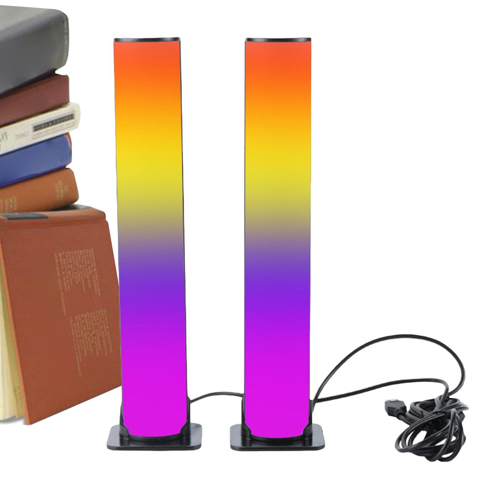 RGB decorative, illuminazione ambientale da scrivania Light RGB controllata | Elegante decorazione da tavolo, lampada che cambia colore per film, raccolta, appuntamenti
