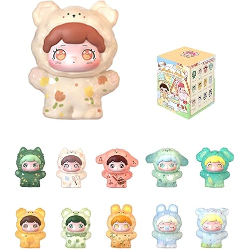 YAMSLAM Baobao Pet Store Series Blind Box Figures 1.77inch Mini Figures Statue Collectible Gift for Home Decorations Desktop Ornament