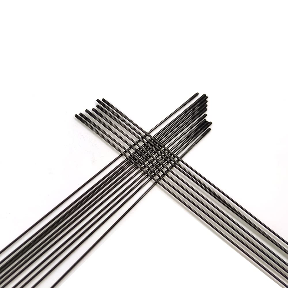 Raggi Bicicletta Raggi Rotondi for Bicicletta 14G Straight Pull J-Bend Neri(J-Bend 24pcs)