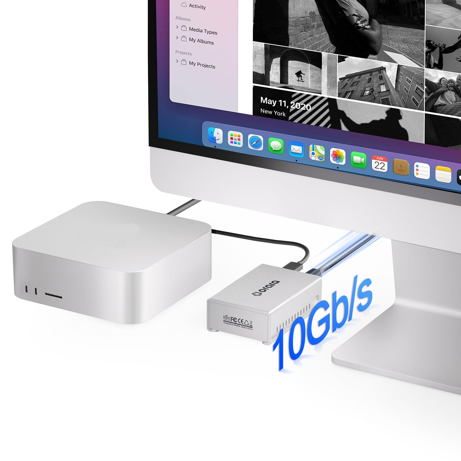 Amazon.co.jp: ORARA USB4 10GbE イーサネットアダプター Thunderbolt