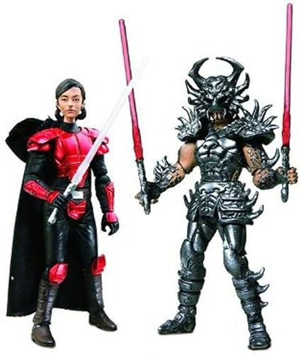 Star Wars 2009Comic Book Figura de acción 2Pack Darth krayt & Imperial Caballero Sigel Dare Star Wars 2009Comic Book Figura de acción 2Pack Darth krayt & Imperial Caballero Sigel Dare