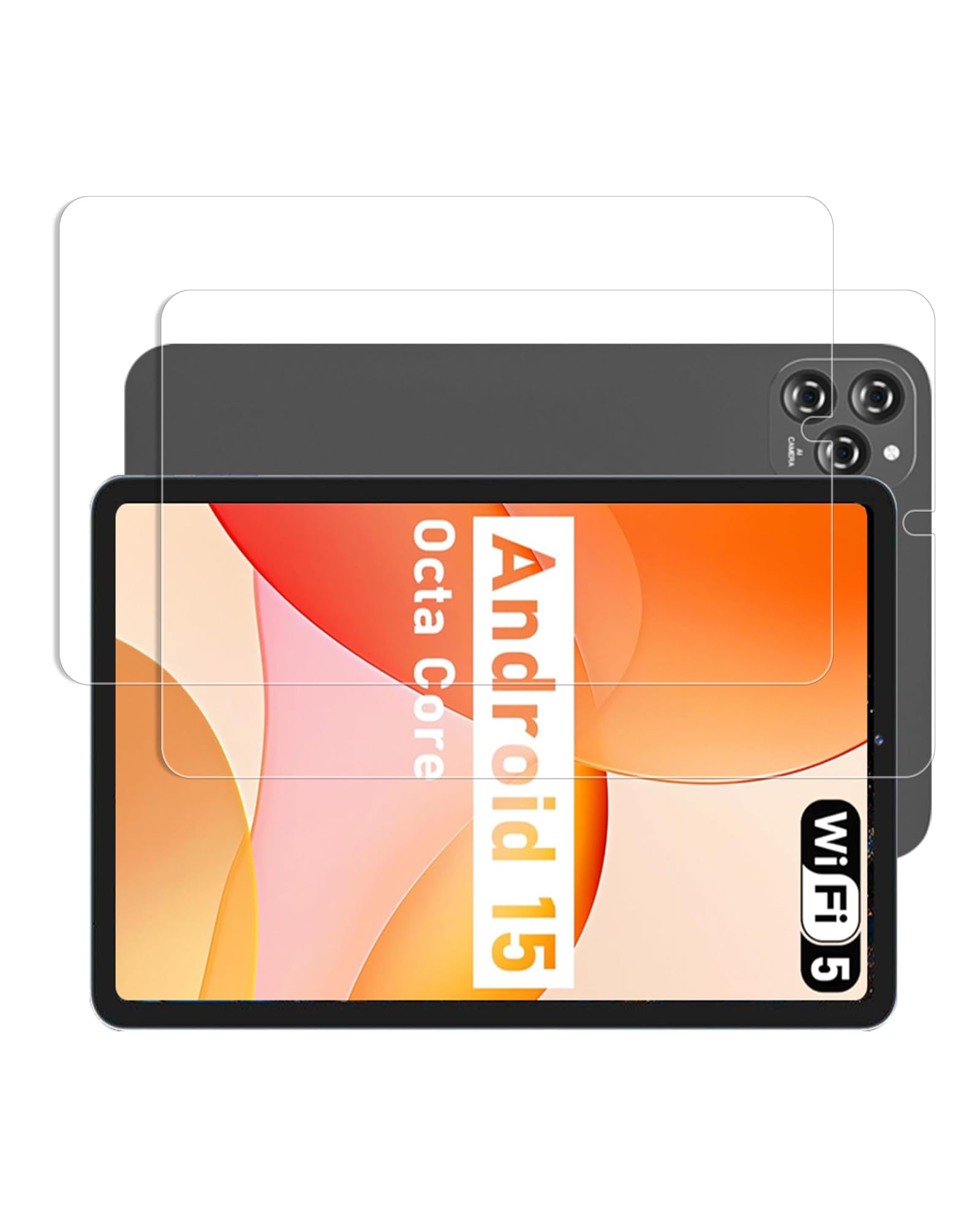 BOVUGAC [2 Pack] Screen Protector for FUNYET ‎FUNPAD 10 Inch Tablet Tempered Glass Film, Screen Protector for FUNYET ‎I10 Pro Anti-Scratch & Sensitive