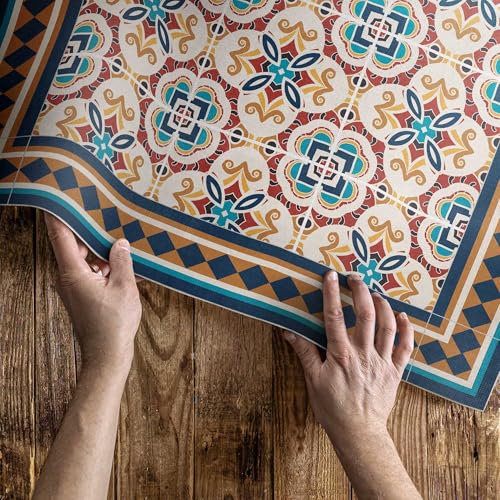 Tapis en vinyle entretien facile pour protéger le sol de la maison