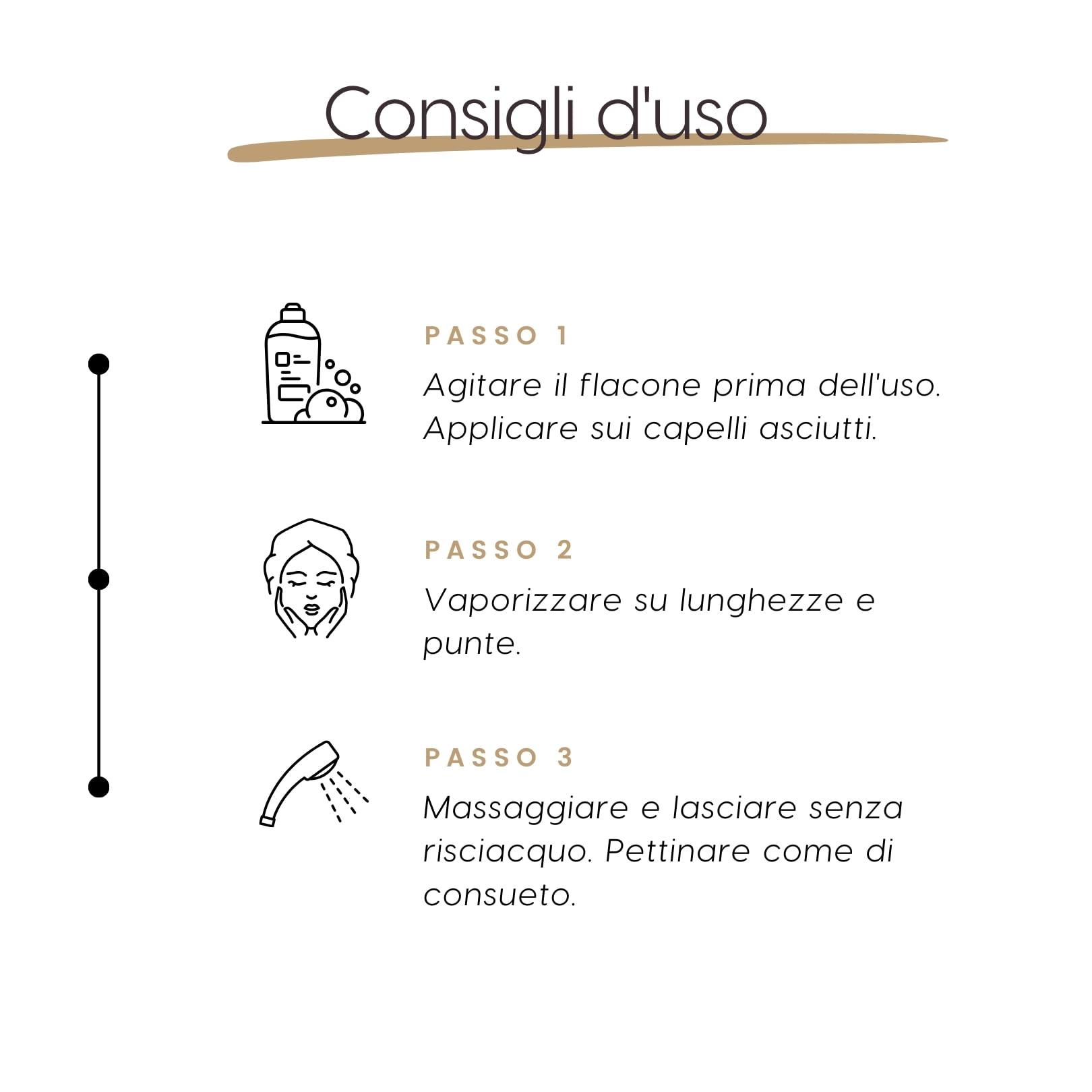 Kerargan - Lozione Tonica con Olio di Ricino Anti-Caduta per Capelli Fortificati - Idratante, Districante, Volume e Anti-Crespo - Senza Solfati, OGM né Oli Minerali - 250ml