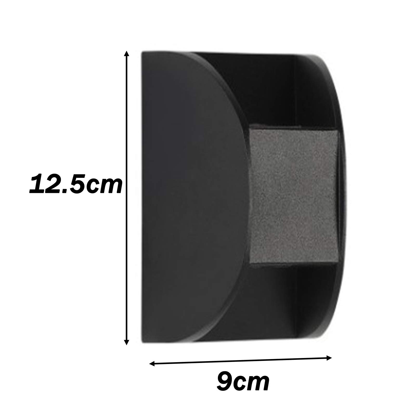 Aplique Pared LED IP65 Resistente al Agua, Exteriores, Aluminio, Interiores, 10 W, Blanco cálido, 3000 K, Luces fachada Modernas Patio, terraza, Color Blanco