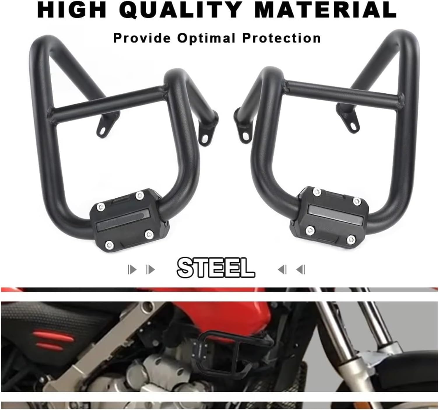 Autobahnbarren Für F650 GS Für G650 Für Sertao Autobahn Oberen Motor Crash Bar Rahmen Schutz Block Bars Motorrad