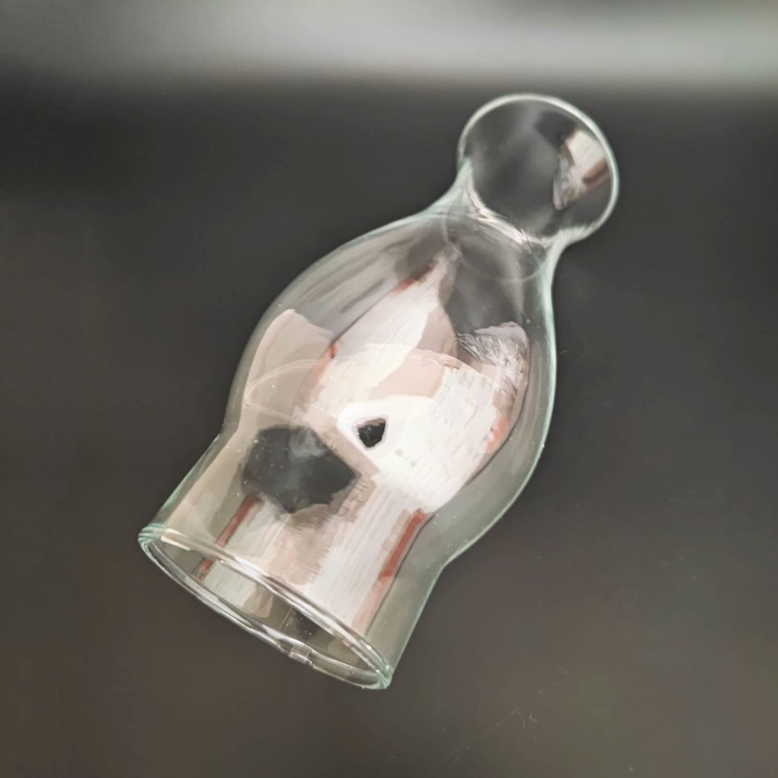 KOLIT Cheminée de lampe à huile en verre extra large de 7,6 x 25,4