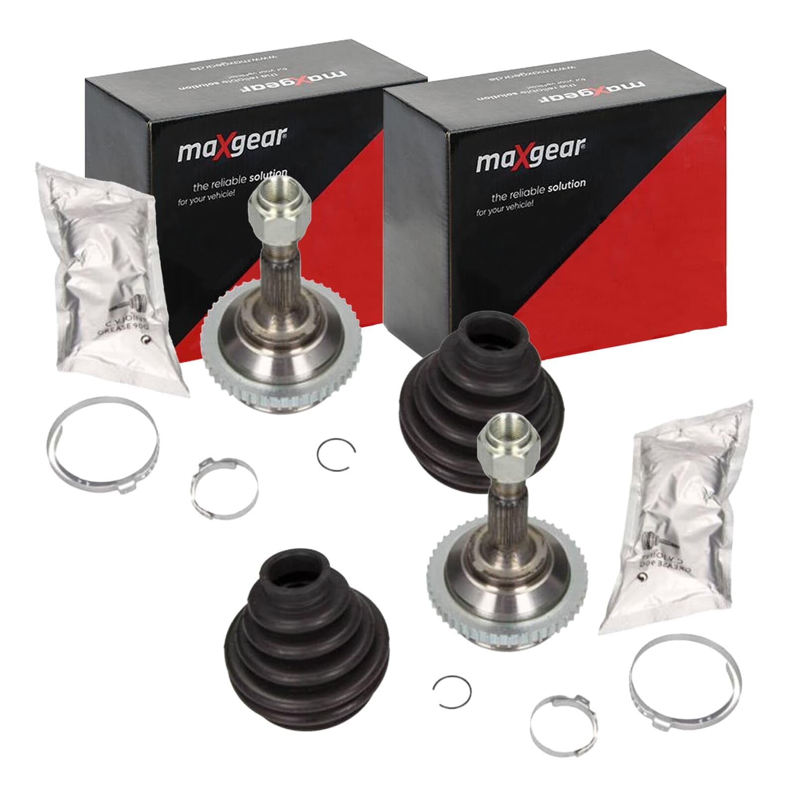 2X Maxgear Antriebswellengelenk Satz Radseitig