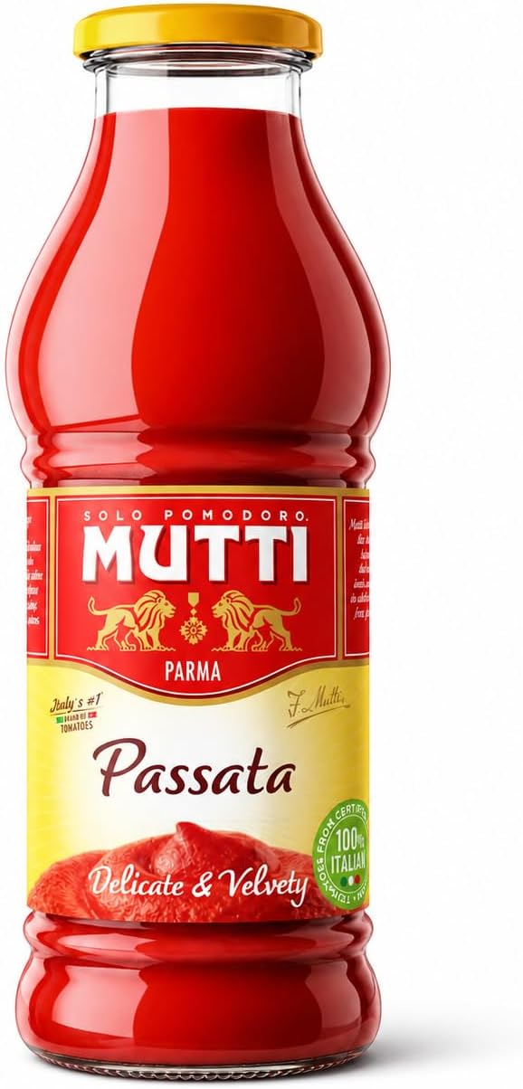 Mutti Tomato Puree Passata, 400 G (Pack Of 1)