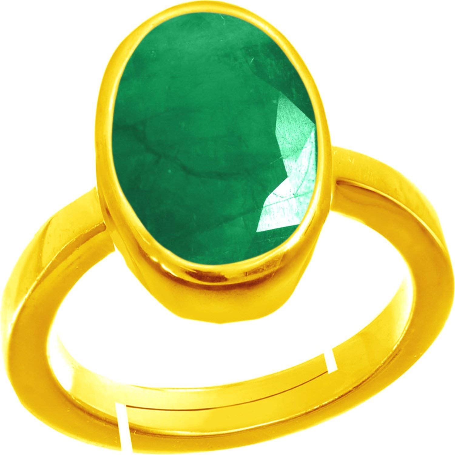 Anuj Sales 11.25 Ratti Natural Emerald Panna Panchdhatu Adjustable Ring For Men and Women (B08LC6GFRS) Amazon Price History, Amazon Price Tracker