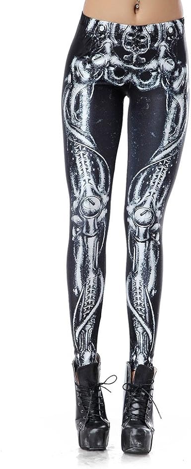 skeleton leggings uk