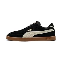 PUMA Sneaker Unisex Club II Era in Pelle Scamosciata, Puma Gomma da Neve Nera Alpina, 41 EU