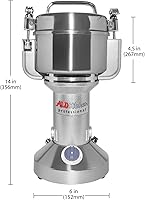 Vista 3 de ALDKitchen Molinillo de granos de cocina Molino de granos Especias y hierbas (10.58 oz (vertical))