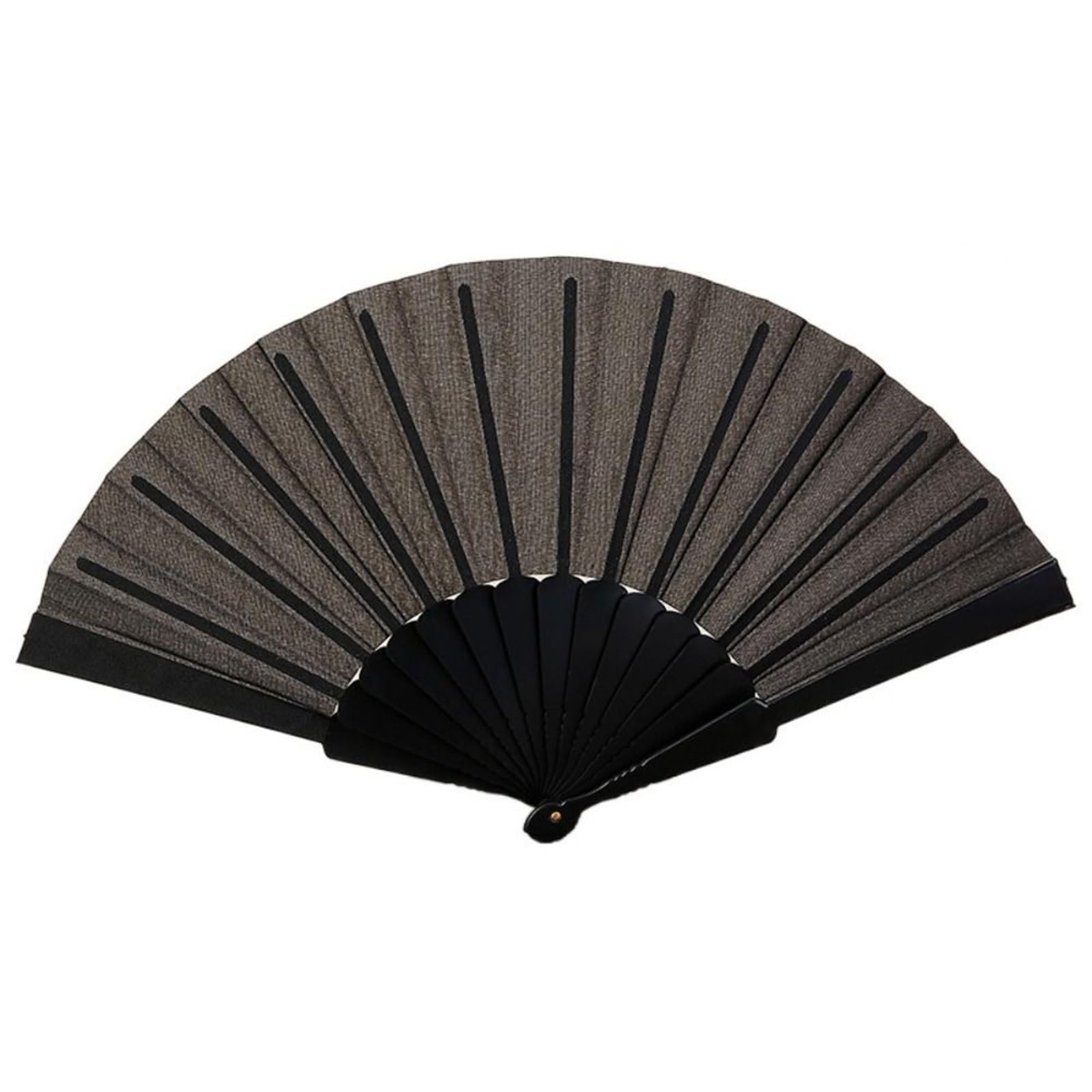 SCDOA Folding Fan，Hand Fan Foldable，Silk Folding Fans With Bamboo Frames，Bamboo Handheld Chinese Style Fabric Folding Fan，Folding Hand Fans(Black)