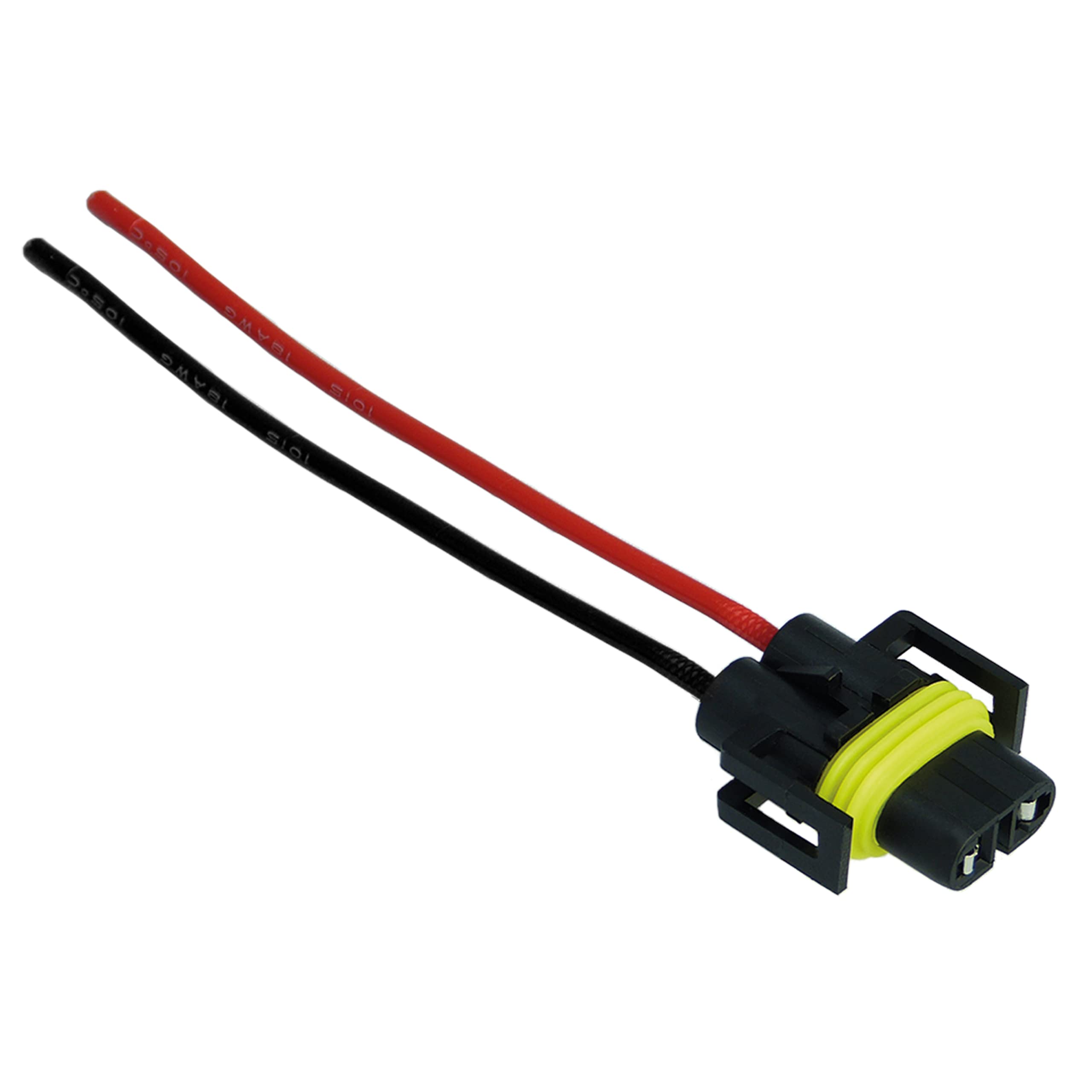 Flösser Lamp Socket Repair Connector For H8 H9 H11 – PGJ19 Holder, 12V/24V, Made In Germany