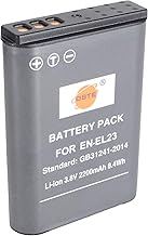 DSTE EN-EL23 Batteria di ricambio compatibile con fotocamera digitale Nikon EN-EL23 Coolpix P600 S810c P900S