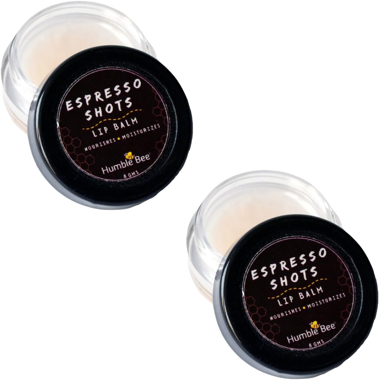 Humble bee Soft and Supple lip balm for hydrated lips for women (pack of 2) (Expresso Shots Lip Balm)