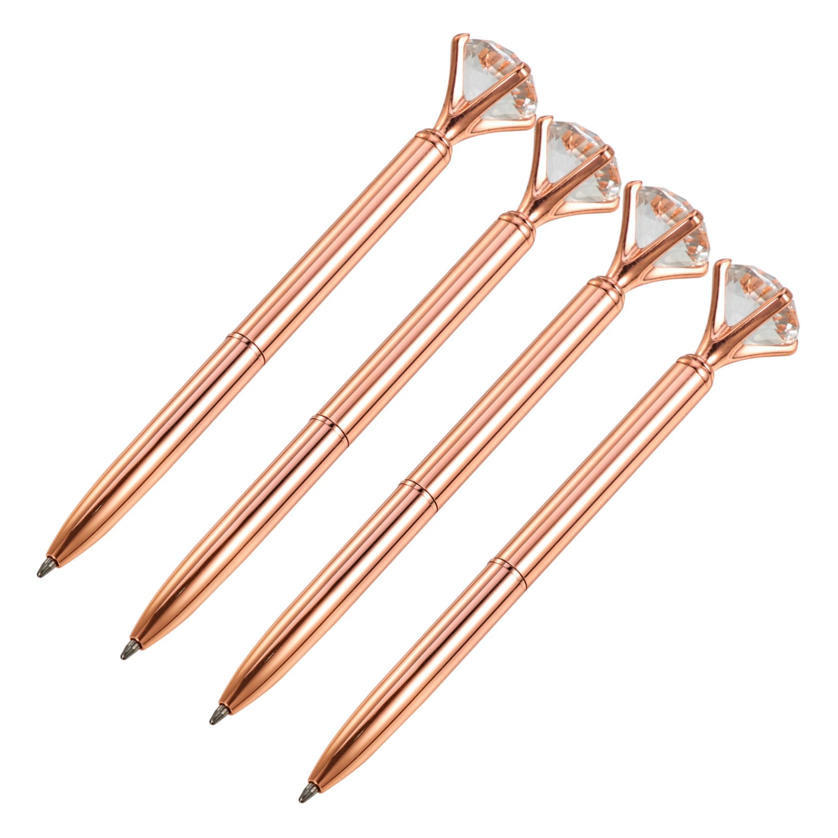 SHINEOFI 20pièces Stylos à Bille à Tête Diamantée De Outil Écriture Portable Pour Étudiants Et Usage Domestique Design Créatif Et Ergonomique
