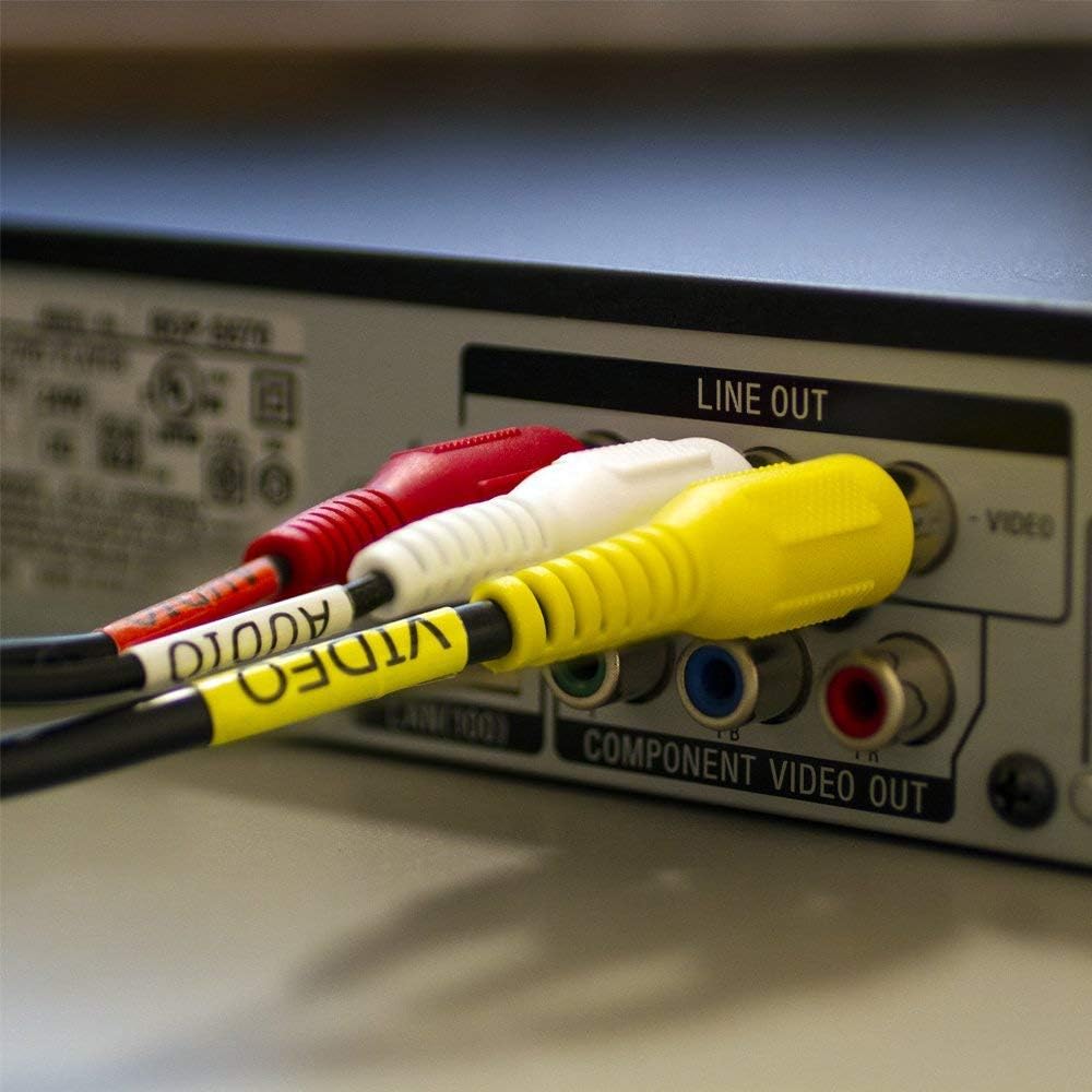 Master Cables Câble audio vidéo composite A/V AV 3 mâles RCA vers 3 RCA mâles plaqué or – 3 m