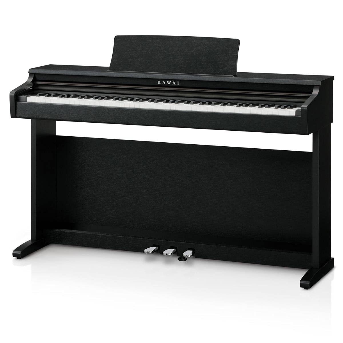 Kawai KDP120 88-Key Digital Piano with Bench, Premium Satin Black