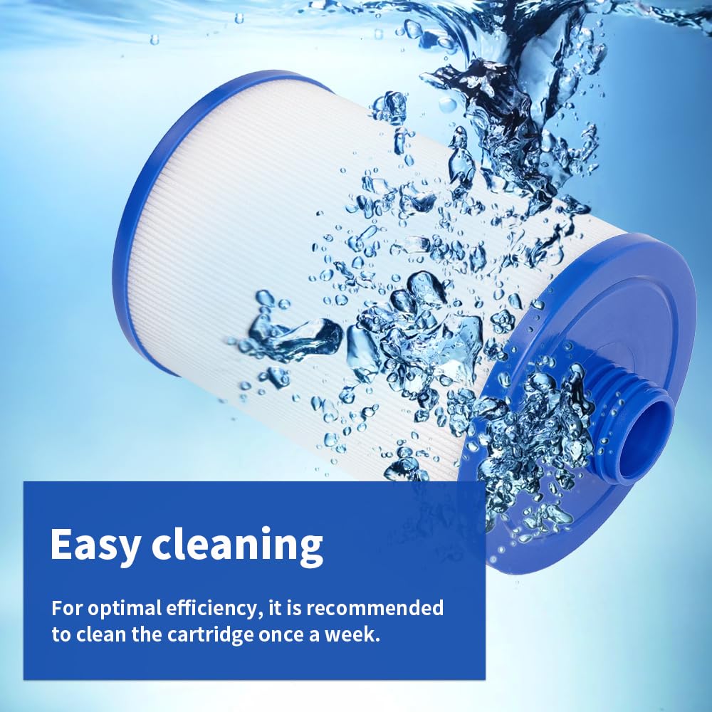 YanBan 2 sztuki filtrów SPA, zamiennik filtra Whirlpool, do Unicel 6CH-940, Pleatco PWW50P3, PWW50-P3, Filbur FC-0359, Waterway Plastics 817-0050