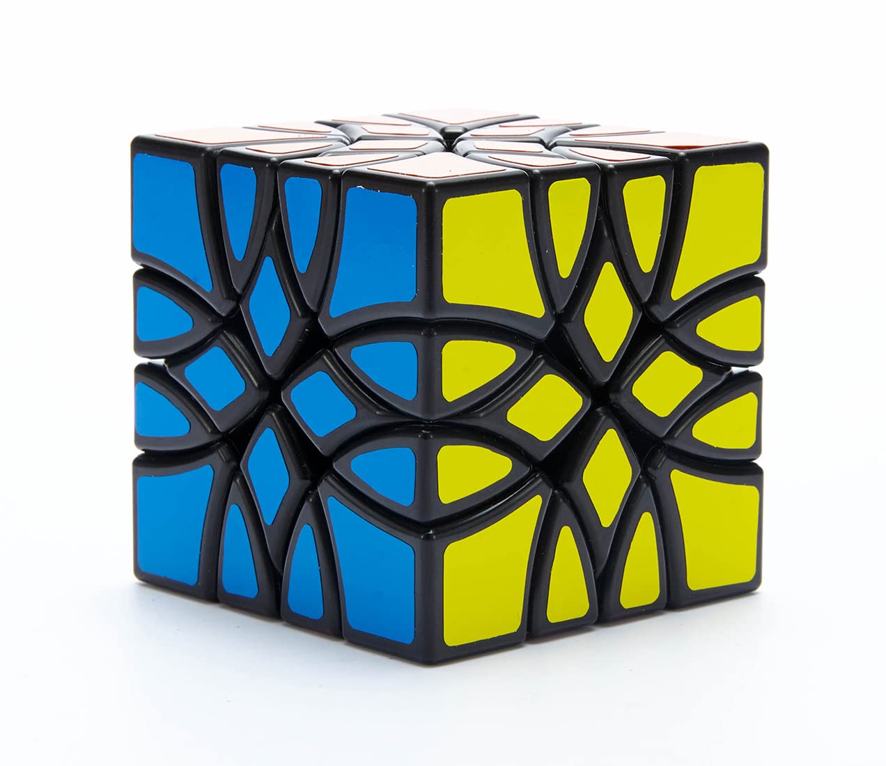 Willking Dinosaur Magic Cube 4X4 Curvy Copter Puzzle Cube Educational Toys