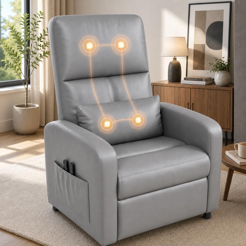 Sillón Relax Eléctrico con Masaje y Calor