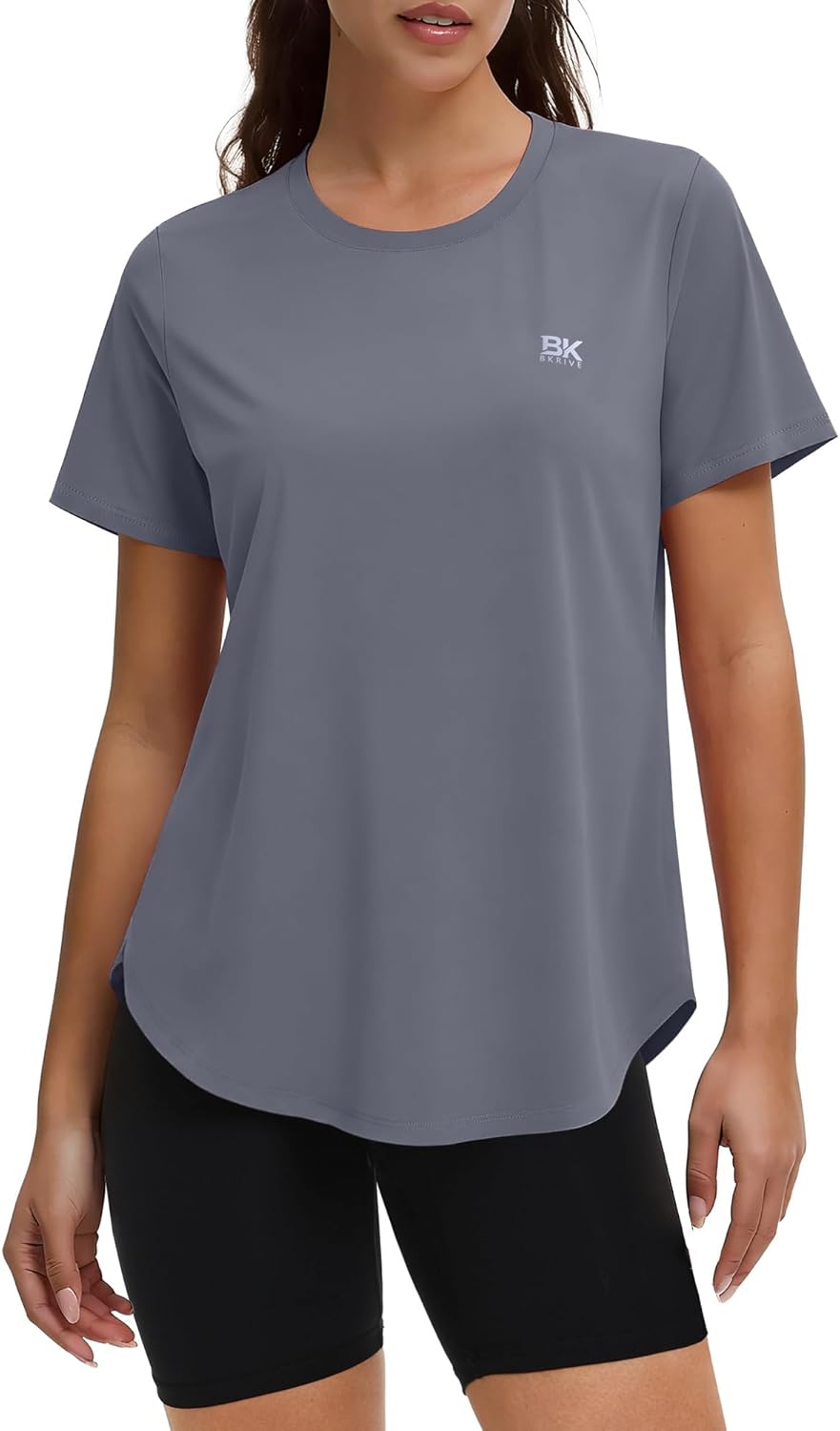 Womens Workout Tops Lightweight UPF 50+ Quick Dry for Hiking Running Shirts (S-3XL)