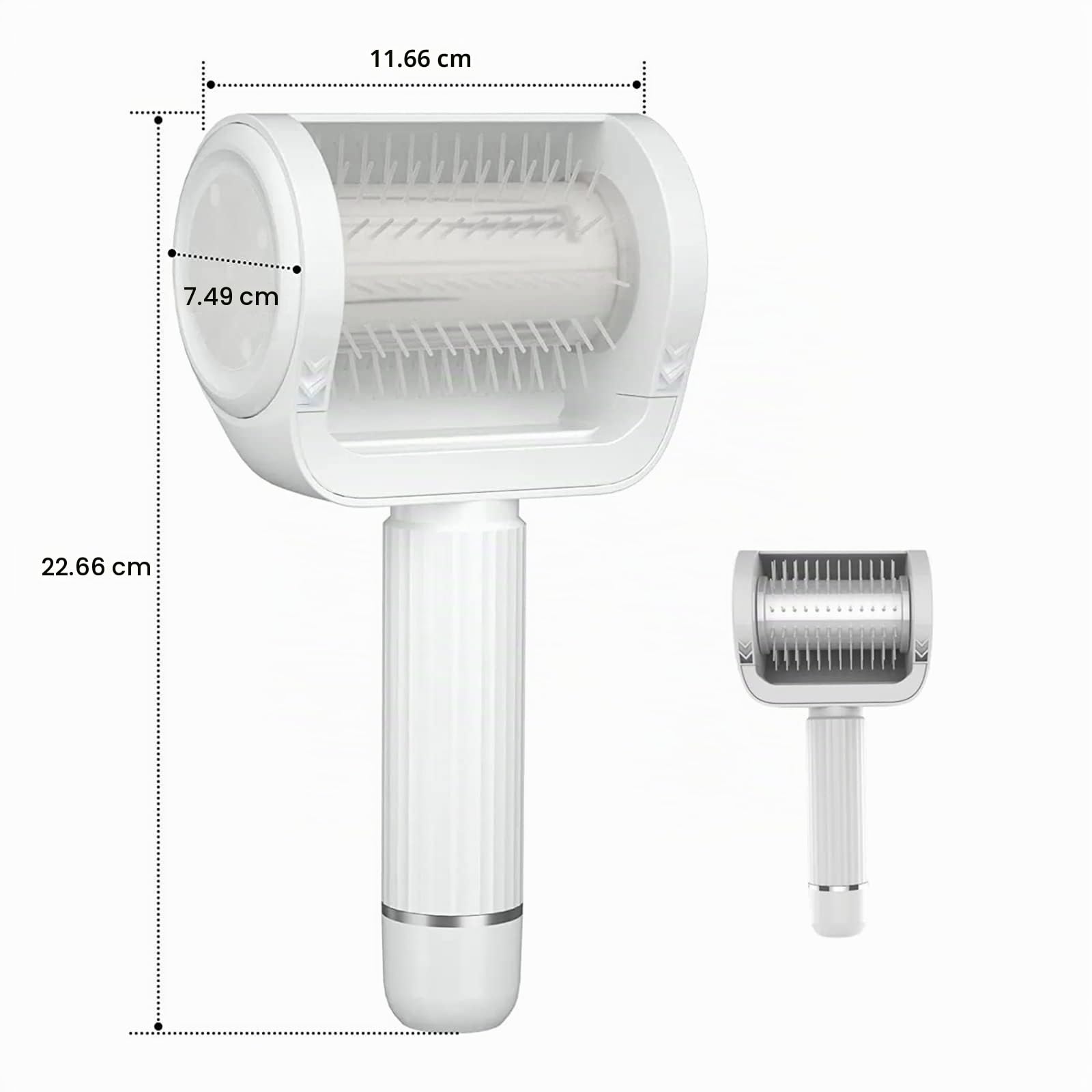 Cepillo Eléctrico para Desenredar Mascotas, Removedor De Enredos Profesional con Ajuste De 2 Velocidades Y Carga USB, para Desenredar Mascotas con Cabello Largo, Rizado Y Enmarañado