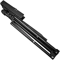 Vista 2 de Paititi Soporte de música plegable resistente y duradero con bolsa de transporte, color negro