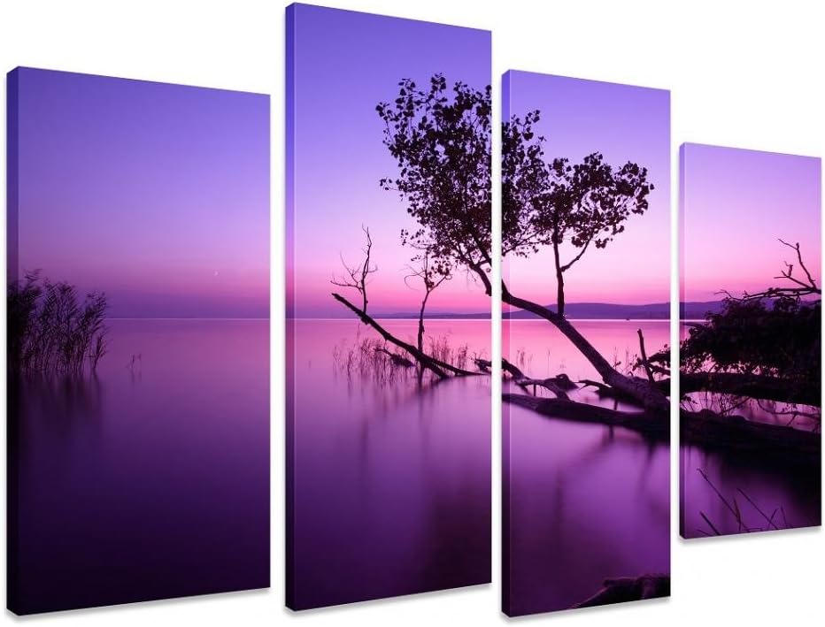 Split Panel Art Art_Depot_Outlet PICTURE - Multi Split Panel Canvas Artwork Art - Pink ...