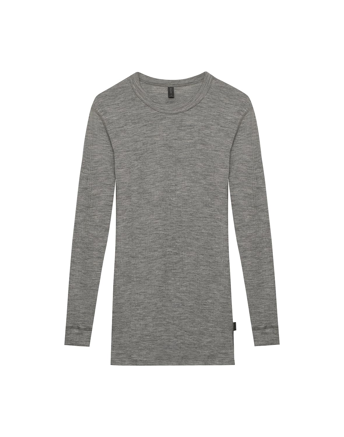 DILLING T-Shirt à Manches Longues en Laine mérinos pour Homme