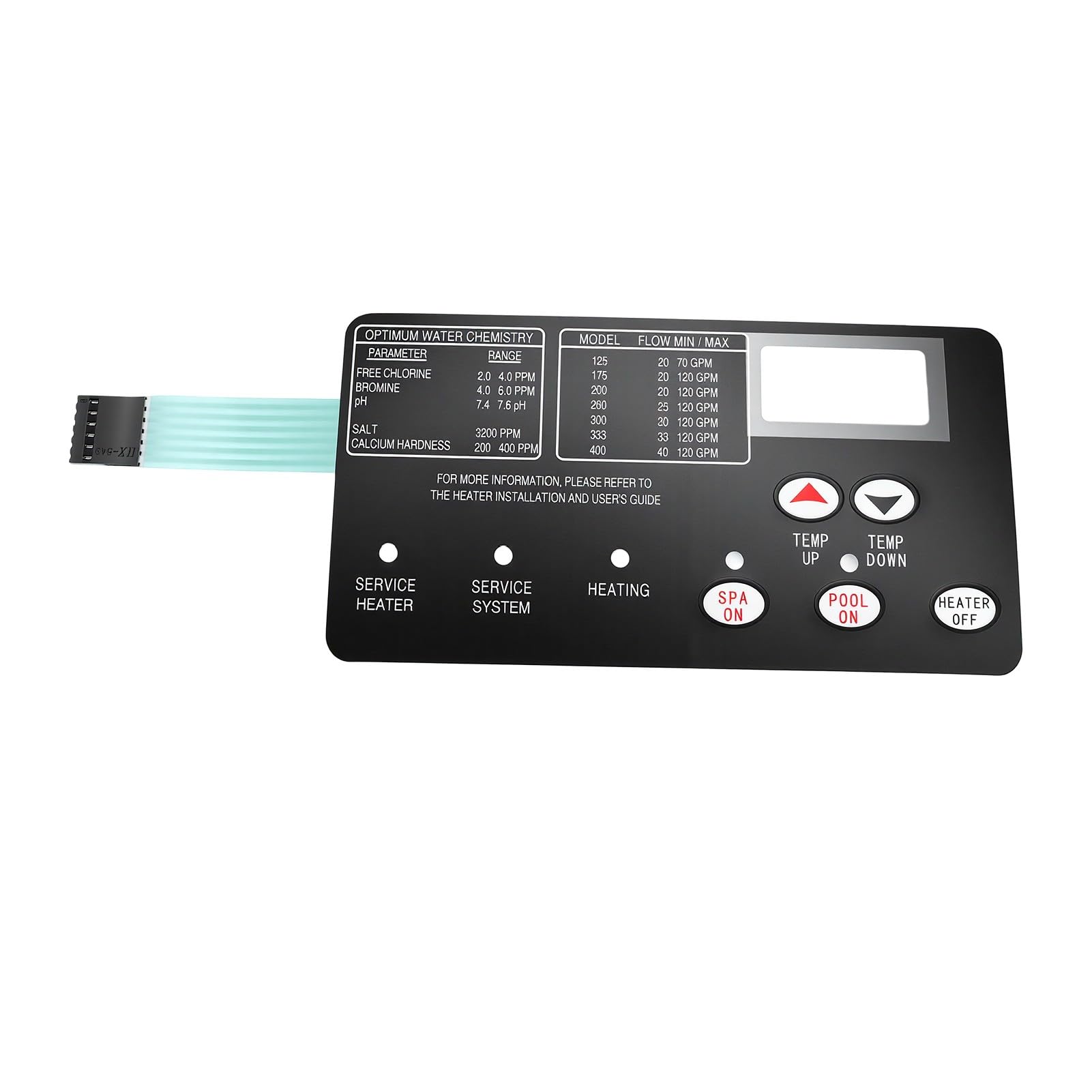 SEAFRONT Podgrzewacz Basenowy Panel Sterowania 42002-0007S 472610Z