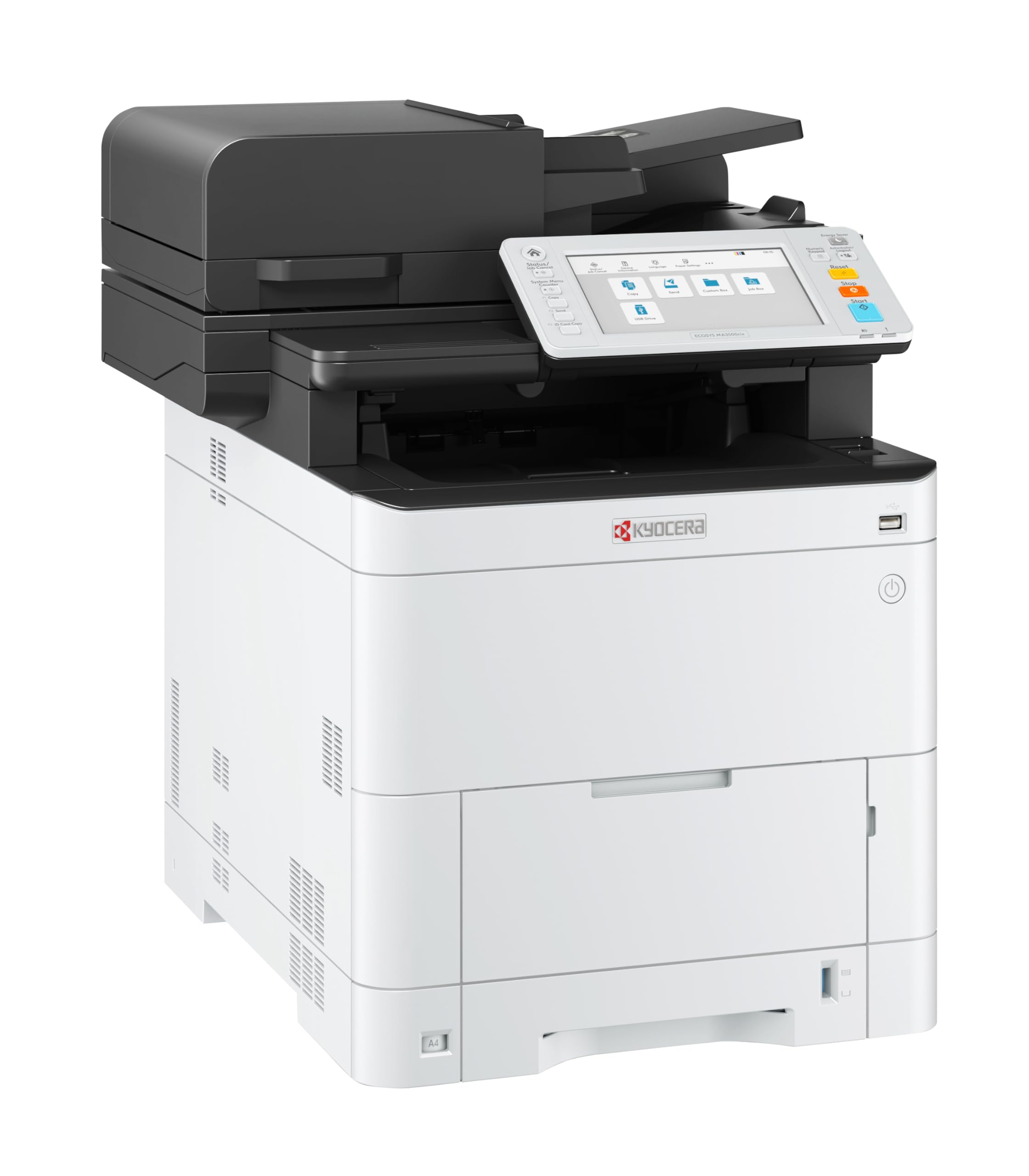 Kyocera Ecosys MA3500cix Imprimante Laser Couleur Multifonction Recto-Verso 35 ppm Imprimante Scanner photocopieur, imprimante Multifonction avec Panneau Tactile, Gigabit LAN, Impression Mobile