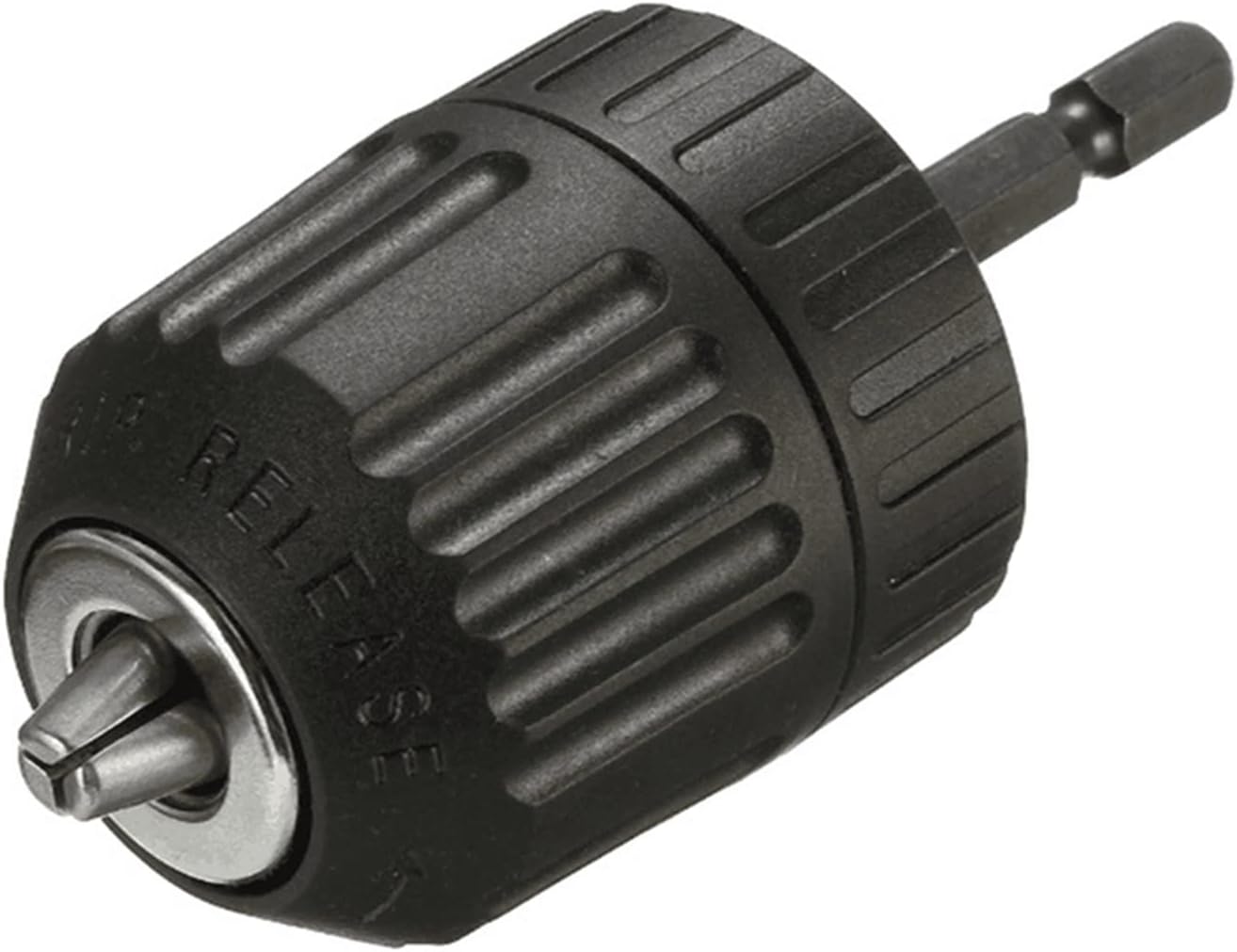 1/4" Hex 0.8-10mm Keyless Drill Chuck Converter Thread Quick Change Adapter SDS-Plus Shank Chuck