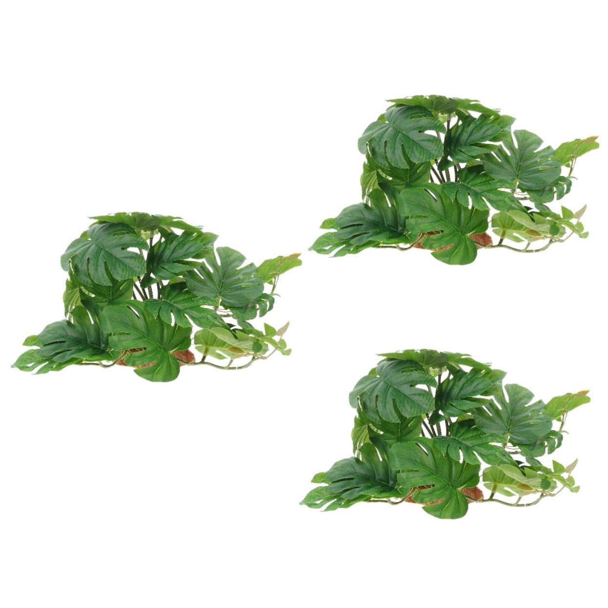 DOITOOL 3piezas Artificial De para Terrario Decoración De Paisaje Natural Simulación De Flora para Caja De Reptiles Accesorio Lifelike para y Anfibios