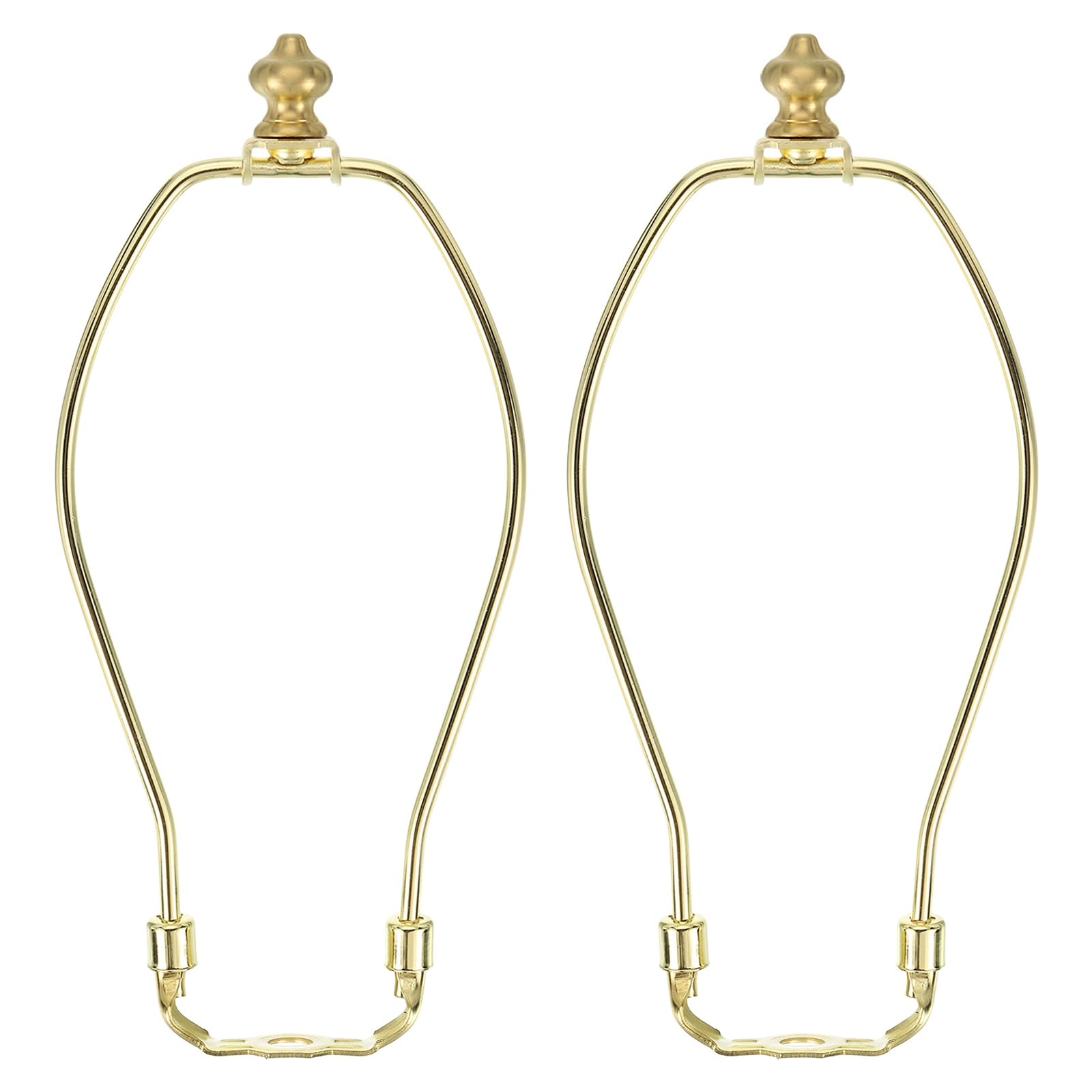 PATIKIL 9 Inch Lamp Harp Kit with 1 Inch Height Solid Brass Finial