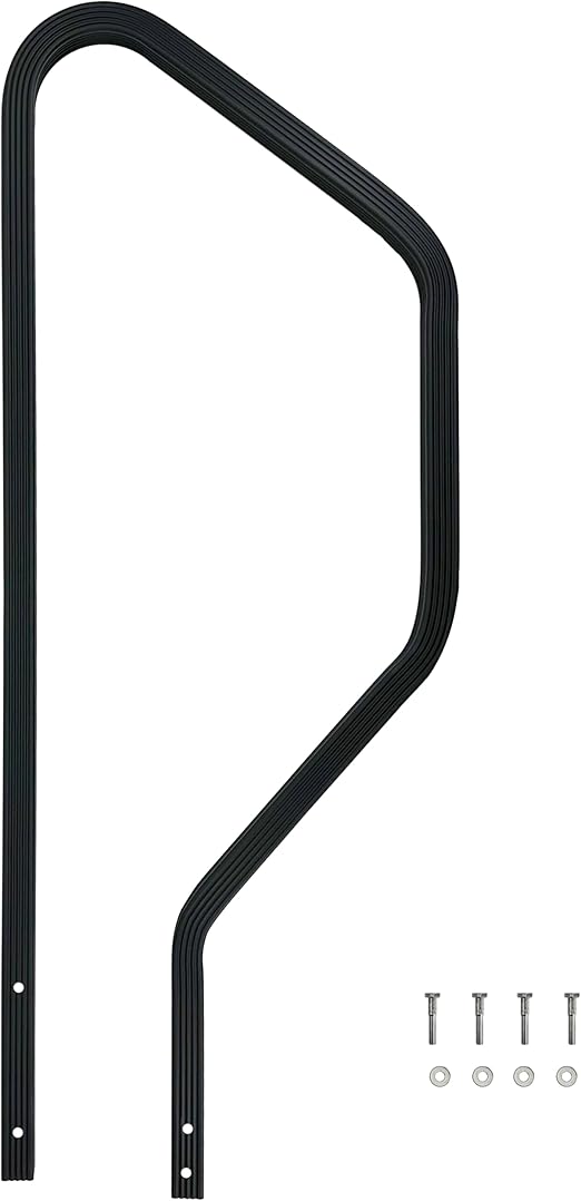 RVH3X Myard Grooved Handrail for 3 Step Above 2nd Generation RV Entry Steps, Replacement for MORryde STP214-121H