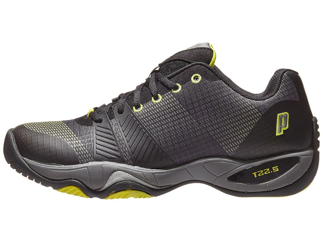 Prince T22.5 Black/Yellow Men's 7.5