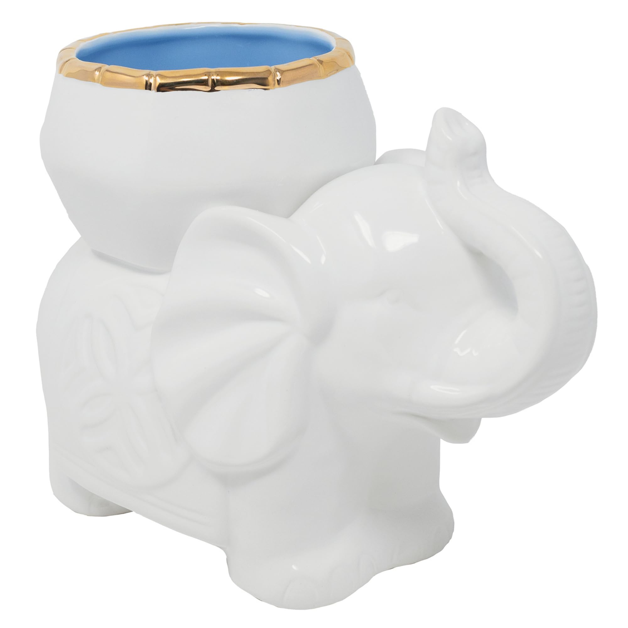 Amazon.com: Lilly Pulitzer Small Elephant Shaped Cachepot Planter Amazon.com: Lilly Pulitzer Small Elephant Shaped Cachepot Planter