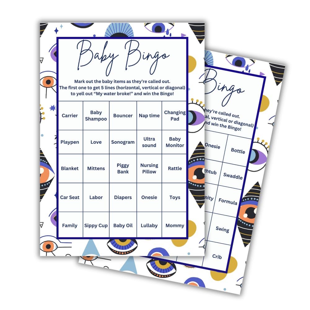 See full amazon price history chart for Path to Party Nazar na Lag Jaaye Baby Shower Bingo Sheets, 50 Cards, 1 Calling Sheet, Evil Eye Print, Baby Shower Games and Activities Path to Party Nazar na Lag Jaaye Baby Shower Bingo Sheets, 50 Cards, 1 Calling Sheet, Evil Eye Print, Baby Shower Games and Activities (B0D8Y22G7G) Amazon Price History, Amazon Price Tracker