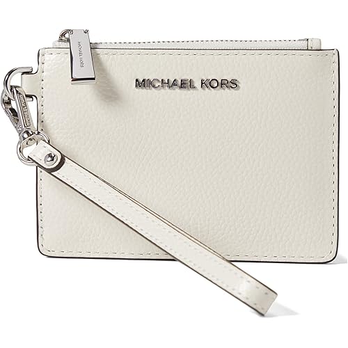Michael Kors Jet Set Small Coin Purse Optic White One Size