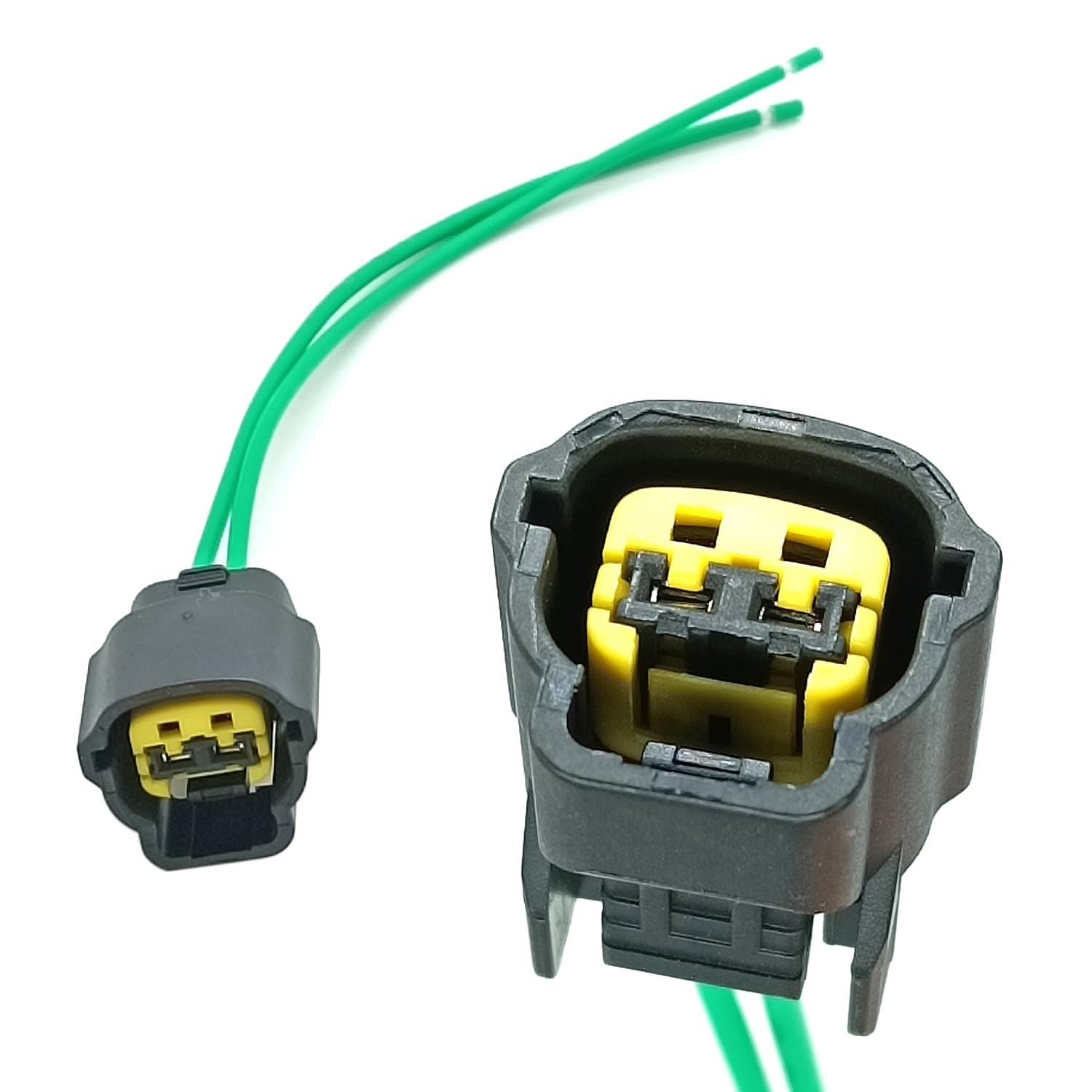 Generic 2PCS 35825-0211 L51B2 Horn Connector for 2003-2014 Hyundai and Kia