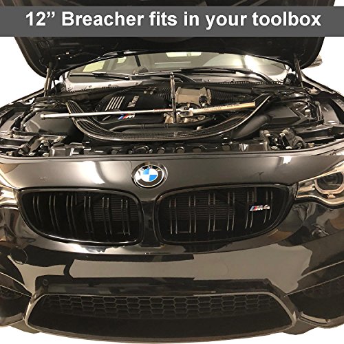 Keyfit Tools Big Bertha Breacher (1) Large 1 Inch I.d. Breaker Bar Wrench Extender Works On Ratchets Pliers Combination Allen Hex Wrenches Up To 4 Feet Of Nut Busting Power No More Cheater Pipes #TOP4