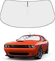 Vista 179 de Proadsy 2025 - Parasol para parabrisas actualizado con ajuste personalizado para Nissan Rogue 2014-2020, protector plegable de 4 capas