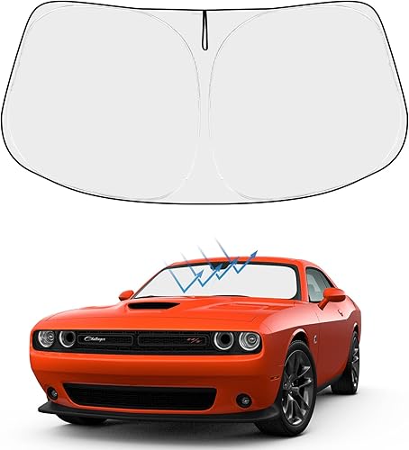 Vista 168 de Proadsy Parasol para parabrisas Sienna Mini Van 2021-2025 2026 de 4 capas plegable frontal protector de parasol bloquea los rayos UV y mantiene